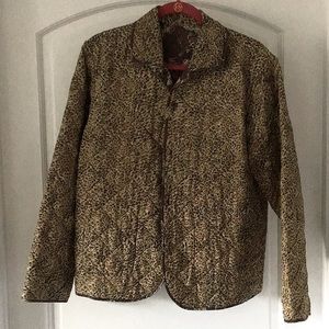 Silk quilted reversible blazer/jacket.